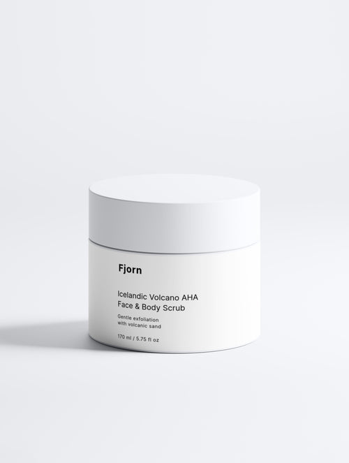 Icelandic Volcano AHA Face & Body Scrub